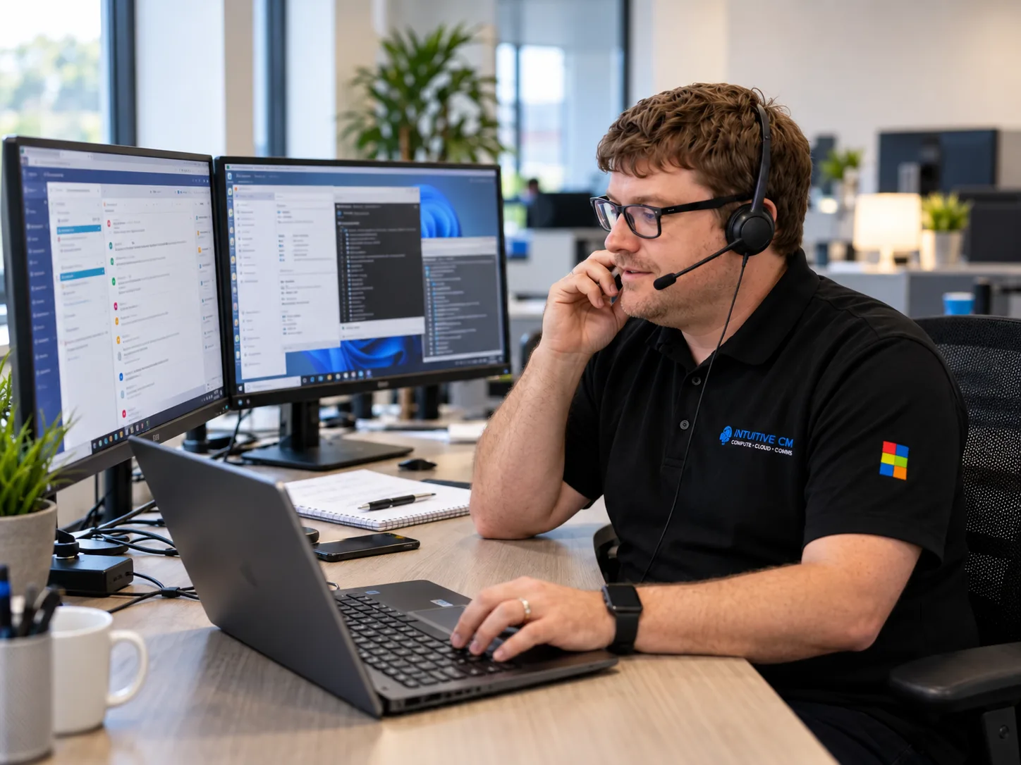 What is a good response for IT Support?